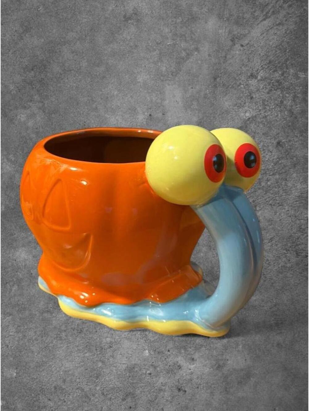 Spirit Halloween SpongeBob Gary Snail Pumpkin Mug Collectible